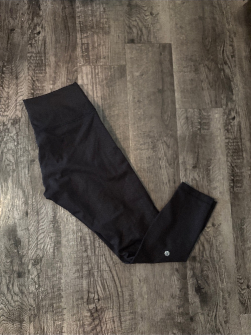 Lululemon WunderTrain 25 Inch Leggings - Black Pattern - Size 10